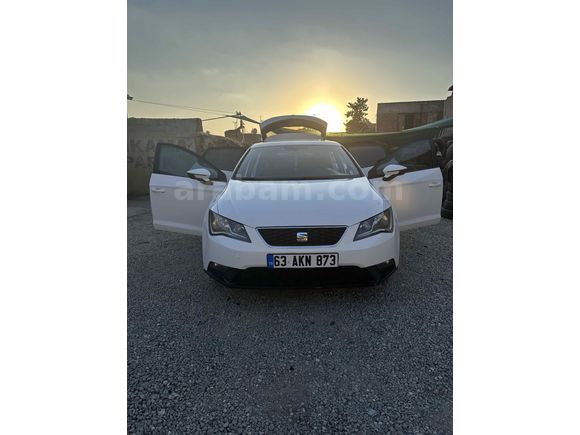 Sahibinden Seat Leon 1.6 TDI Style 2015 Model  206.000 km Beyaz