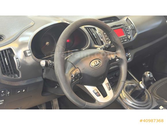 2012 KİA SPORTAGE 1.6 GSL+CAM TAVAN+GERİ GÖRÜŞ+LPG+195.BİN KM DE