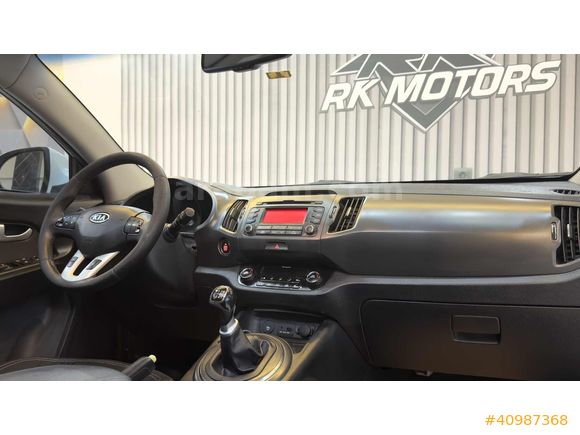 2012 KİA SPORTAGE 1.6 GSL+CAM TAVAN+GERİ GÖRÜŞ+LPG+195.BİN KM DE