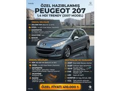 Sahibinden Peugeot 207 1.4 HDi Trendy 2007 Model  293.000 km Lacivert