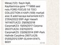 2008 DİZEL FORD FOCUS MANUEL 325 BİN KM