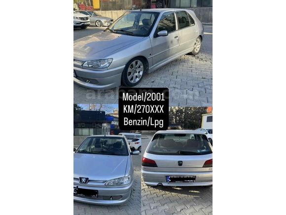 Sahibinden Peugeot 306 1.6 XS 2001 Model  300.000 km Gri