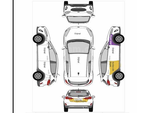 Sahibinden Ford Fiesta 1.5 TDCi Titanium 2013 Model 