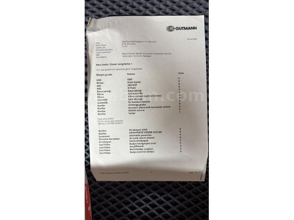 Sahibinden Opel Insignia 1.6 CDTI Elite 2016 Model