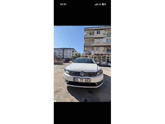 Sahibinden Volkswagen Passat 1.6 TDi BlueMotion Comfortline 2013 Model  203.000 km Beyaz