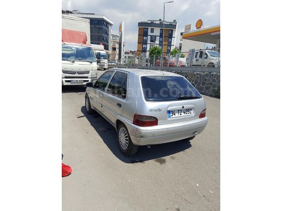 Sahibinden Citroen Saxo 1.5 SX 2002 Model  2.002 km Gri (Gümüş)