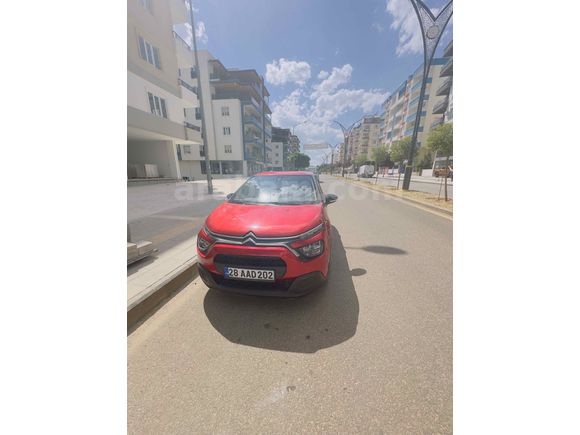 Sahibinden Citroen C3 1.2 PureTech Feel 2021 Model  70.000 km Kırmızı