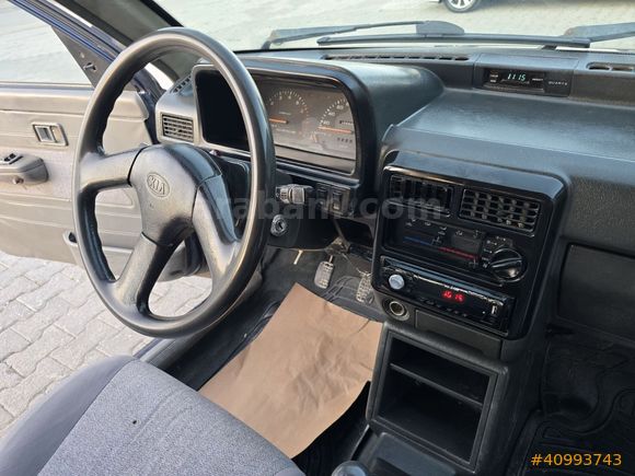 TUĞRA/2000 KİA PRİDE 1.3DLX/ENJEKSİYON/LPG/12AY KREDİ K TAKSİT