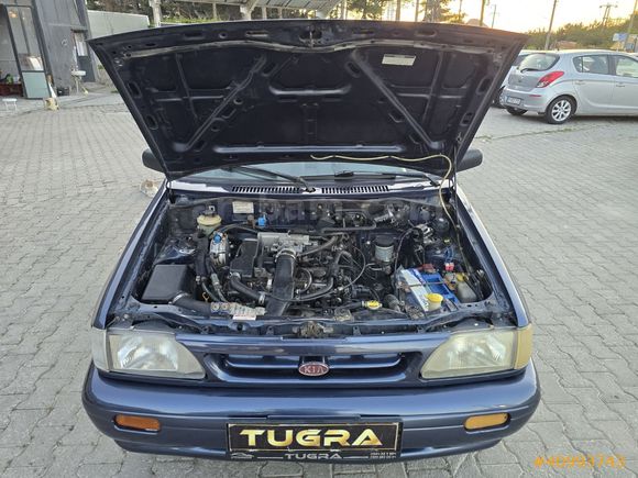 TUĞRA/2000 KİA PRİDE 1.3DLX/ENJEKSİYON/LPG/12AY KREDİ K TAKSİT