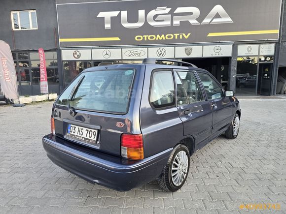 TUĞRA/2000 KİA PRİDE 1.3DLX/ENJEKSİYON/LPG/12AY KREDİ K TAKSİT