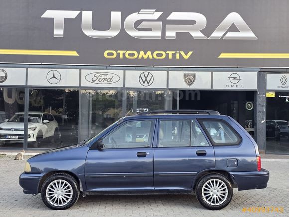TUĞRA/2000 KİA PRİDE 1.3DLX/ENJEKSİYON/LPG/12AY KREDİ K TAKSİT