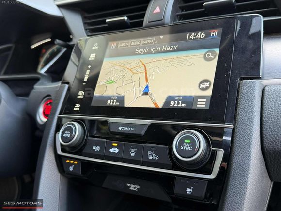 2018 MODEL HONDA CİVİC 1.6İ-VTEC ECO EXECUTİVE DERİ SUNROOF