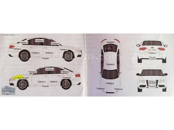 HATASIZ-KAYITSIZ 2020 C200 D AMG(HAYALET EKRAN+TABA DÖŞE)