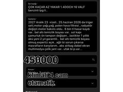 ÇOK KAÇAR AZ YAKAR 1.4  doch 16 valf 2027 Aralık sonu vizeli (motor bakımı,yağ,filtreler triger değişimi  yeni oldu.Akü yeni 2 yıl garantili.