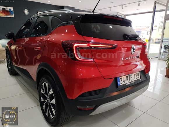 2023 RENAULT CAPTUR 1.3 TCE HYBRİD EDC TOUCH PLUS KIRMIZI *29 KM