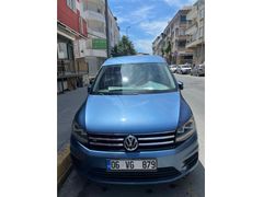 Sahibinden Volkswagen Caddy 2.0 TDI Exclusive 2020 Model  153.855 km Mavi