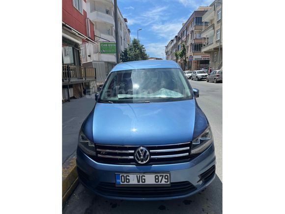 Sahibinden Volkswagen Caddy 2.0 TDI Exclusive 2020 Model  153.855 km Mavi