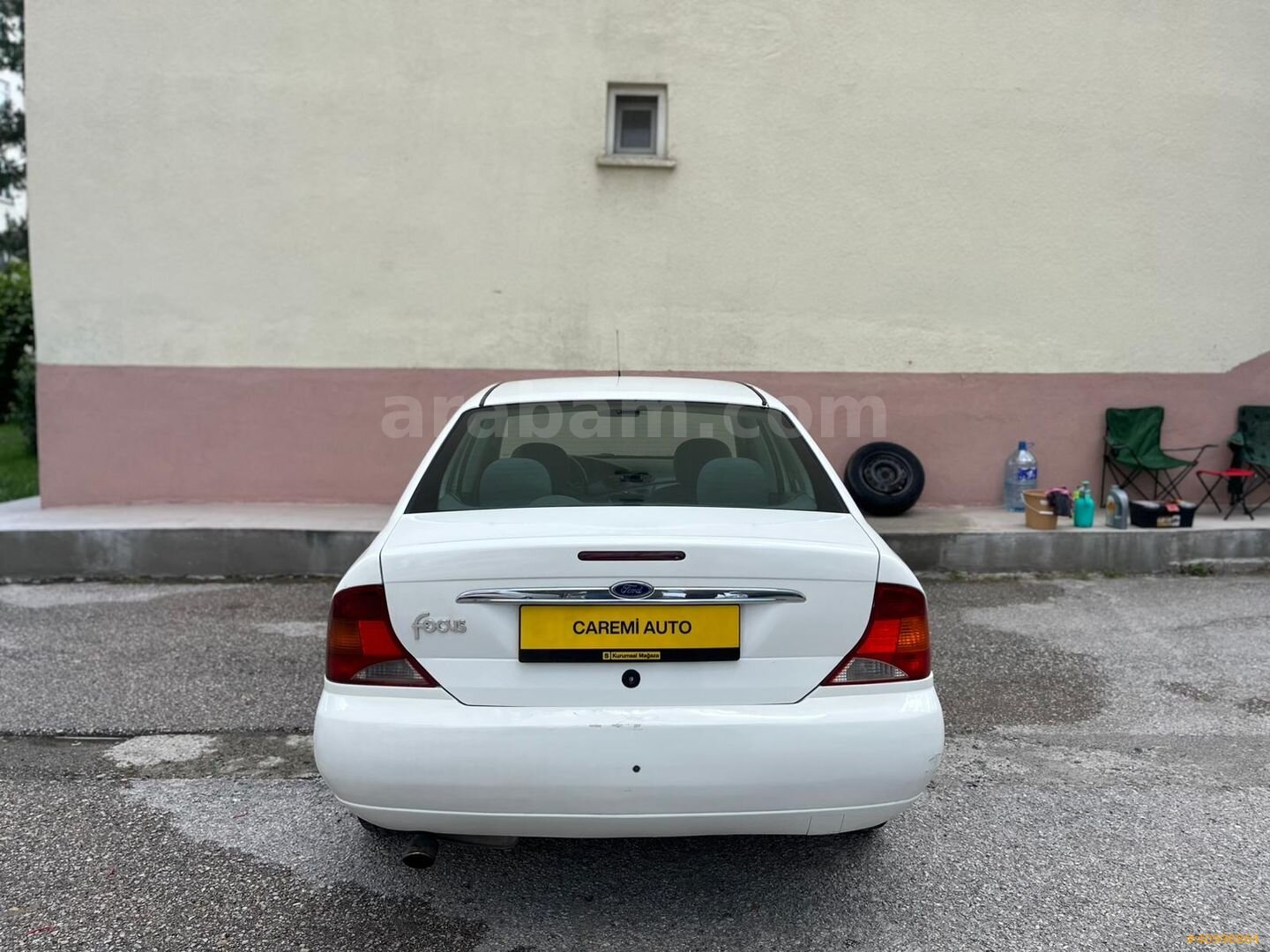 Galeriden Ford Focus 1.6 Ghia 2000 Model Ankara 299.000 km Beyaz 6