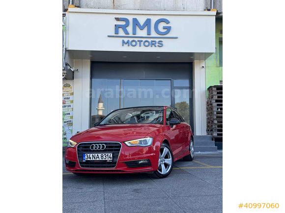 RMG MOTORS 2016 MODEL AUDİ A3 TDİ SEDAN OTOMOTİK-CAM TAVAN