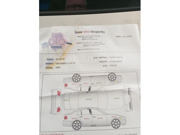 Sahibinden Fiat Albea 1.3 Multijet Active 2006 Model