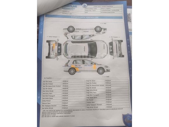 Sahibinden Renault Clio 0.9 TCe Touch 2020 Model