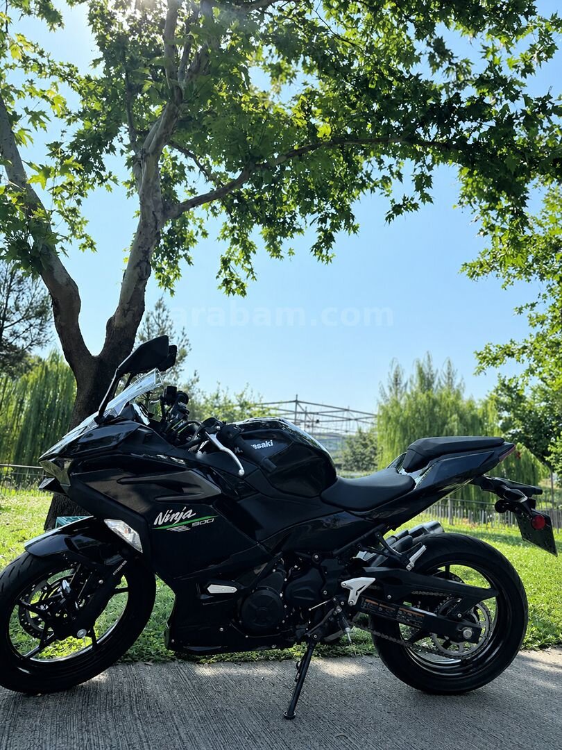 Sahibinden Kawasaki Ninja 500 2024 Model İzmir 19.000 KM Siyah