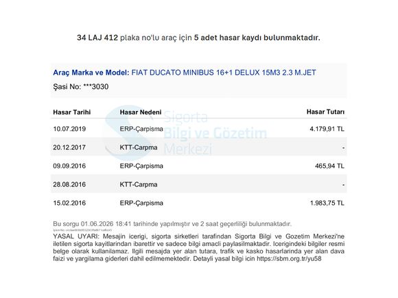 Sahibinden Fiat Ducato Maxi (16+1) 