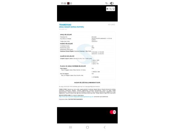 Sahibinden Dacia Duster 1.5 dCi Ambiance 2013 Model