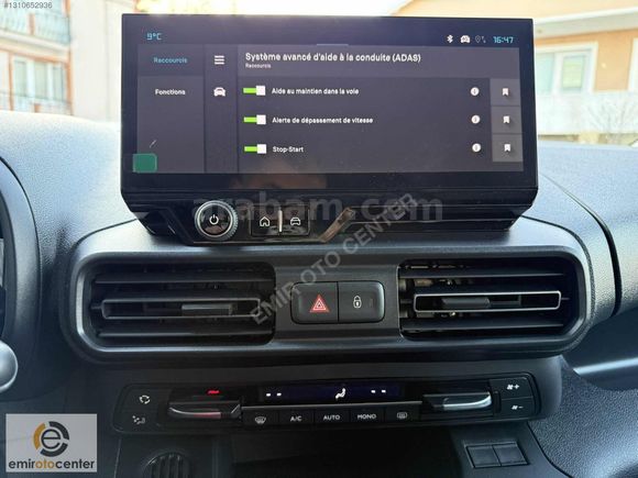 2026 SIFIR BERLİNGO 1.5 BLUEHDI PLUS 130BG MANUEL %20KDV DAHİL