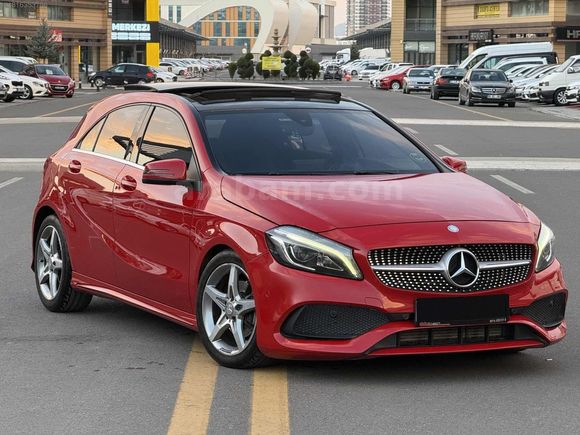 NOVUS MOTORS'dan A180 AMG SPORT/CAM TAVAN/HATASIZ/KIRMIZI/156KM