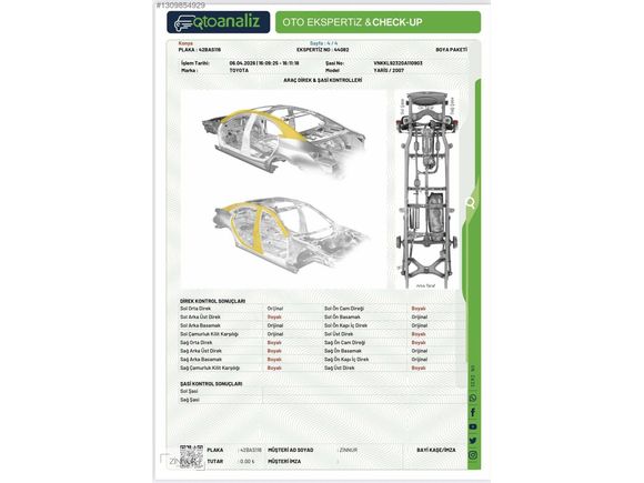 2007 MODEL 197BİN KM'DE KAZASIZ TEMİZ YARİS