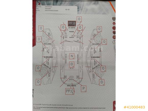 Galeriden Opel Grandland X 1.2 EcoTEC Enjoy 2020 Model Erzurum