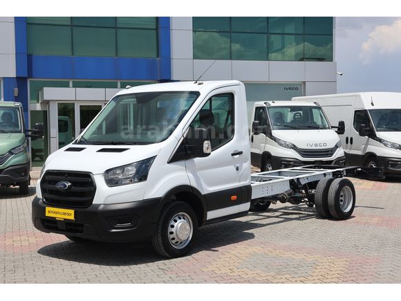 3S BÜYÜKSOYLU'DAN 2023 TRANSIT 350 ED ŞASE KAMYONET 170 Hp