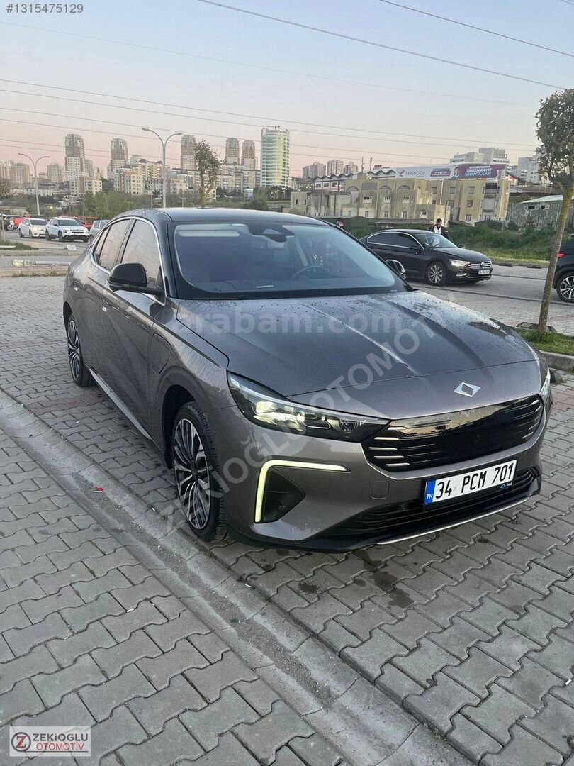 Galeriden TOGG T10F V2 Uzun Menzil 2025 Model İstanbul 15.000 km Gri 1