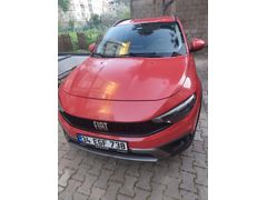 Sahibinden Fiat Egea Cross 1.4 Fire Urban 2021 Model Balıkesir 56.000 km Kırmızı