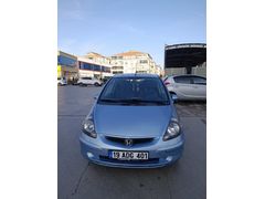 Sahibinden Bakımlı Sunrooflu Honda Jazz 1.4 ES 2002 Model  242.000 km Mavi