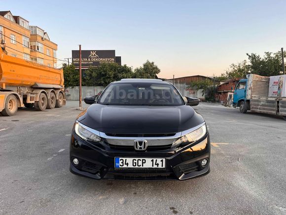 Sahibinden Honda Civic 1.6i VTEC Executive 2017 Model  195.000 km Siyah