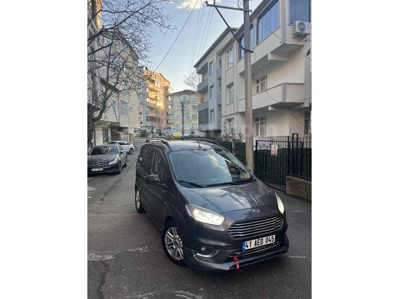 Sahibinden Ford Tourneo Courier 1.5 TDCi Titanium Plus 2019 Model  112.000 km Gri