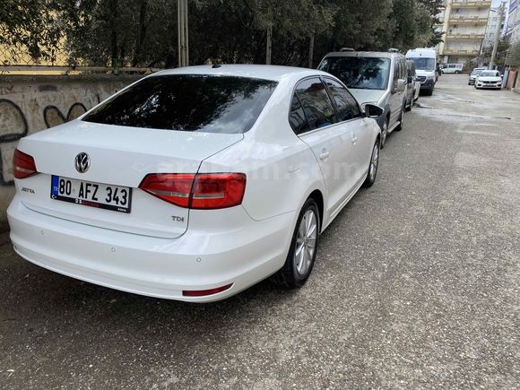 Sahibinden Volkswagen Jetta 1.6 TDi Comfortline 2015 Model Gaziantep 153.000 km Beyaz