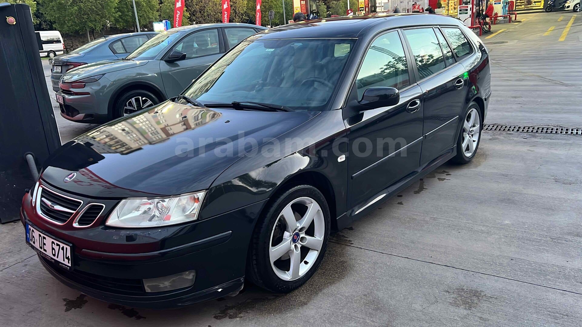 Sahibinden Saab 9-3 1.9 TiD Vector 2006 Model İstanbul 267.000 km Siyah 1
