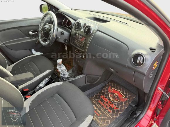 GEMİCİ'DEN 2016 MODEL SANDERO 1.5 DCİ STEPWAY-BOYASIZ-YENİ KASA
