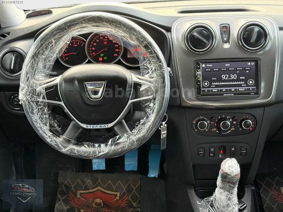 GEMİCİ'DEN 2016 MODEL SANDERO 1.5 DCİ STEPWAY-BOYASIZ-YENİ KASA