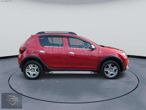 GEMİCİ'DEN 2016 MODEL SANDERO 1.5 DCİ STEPWAY-BOYASIZ-YENİ KASA