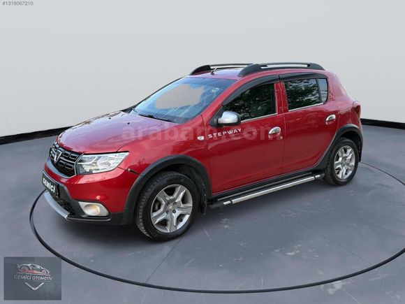 GEMİCİ'DEN 2016 MODEL SANDERO 1.5 DCİ STEPWAY-BOYASIZ-YENİ KASA