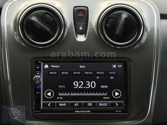 GEMİCİ'DEN 2016 MODEL SANDERO 1.5 DCİ STEPWAY-BOYASIZ-YENİ KASA
