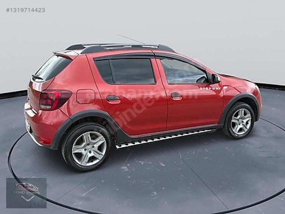 GEMİCİ'DEN-2017 SANDERO STEPWAY-1.5 DCİ OTOMATİK-HATASIZ BOYASIZ