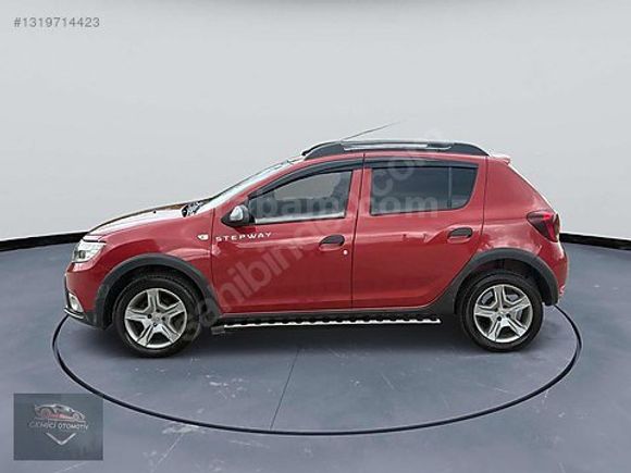 GEMİCİ'DEN-2017 SANDERO STEPWAY-1.5 DCİ OTOMATİK-HATASIZ BOYASIZ