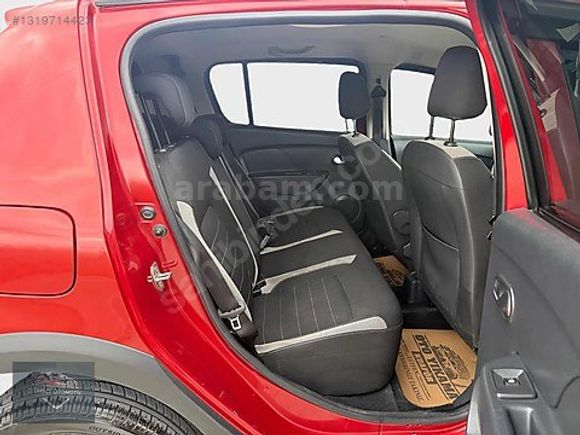 GEMİCİ'DEN-2017 SANDERO STEPWAY-1.5 DCİ OTOMATİK-HATASIZ BOYASIZ