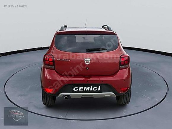 GEMİCİ'DEN-2017 SANDERO STEPWAY-1.5 DCİ OTOMATİK-HATASIZ BOYASIZ