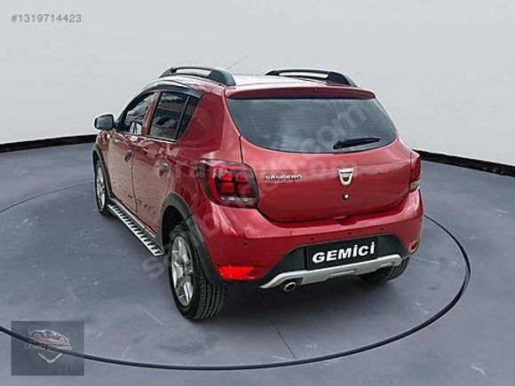 GEMİCİ'DEN-2017 SANDERO STEPWAY-1.5 DCİ OTOMATİK-HATASIZ BOYASIZ